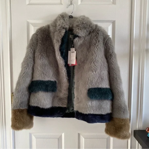 Anthropologie Jackets Coats Faux Fur Molliolli Coat Poshmark